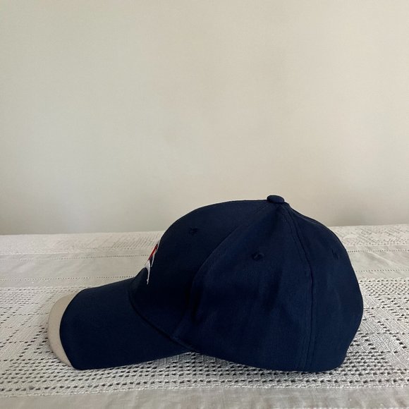 Disney Cruise Line Mickey Mouse adjustable baseball hat navy, beige, white & red - Picture 3 of 8